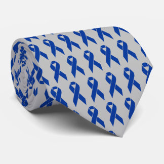 Blå band för medvetenhet om Colon Cancer Slips