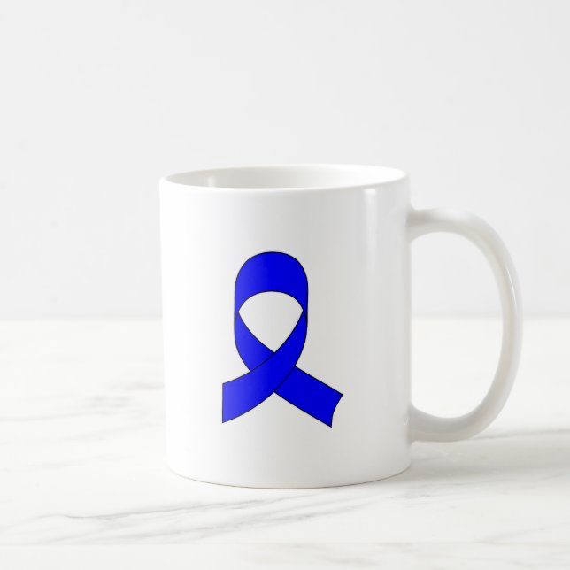 Blå Band Ritning Kaffemugg (Höger)