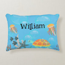 Blå barns nautiska mönster rum