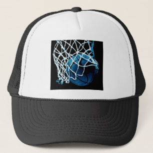 Blå basketboll keps