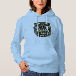 Blå Bästa kattmamma någonsin T-Shirt