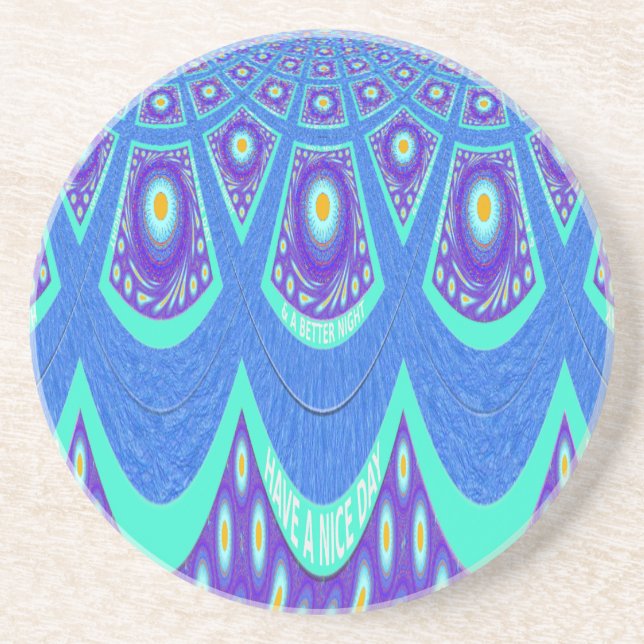 Blå batik underlägg (Framsidan)