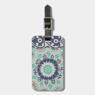 Blå batikbricka III Bagagebricka