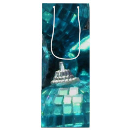 Blå Baubles-presentsäck vin