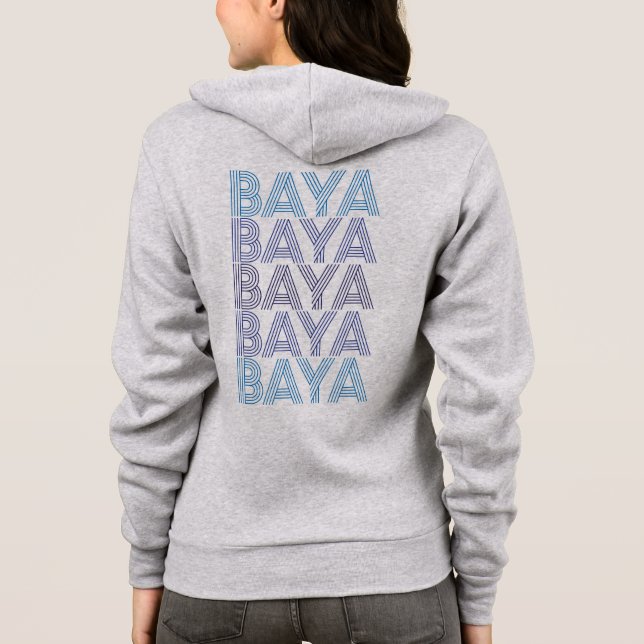 Blå Bayas/Dizi Logotyp Sweatshirt T Shirt (Baksida)
