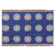 Blå Bayou Mandala-kast