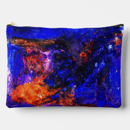 Blå Beast som kör eld