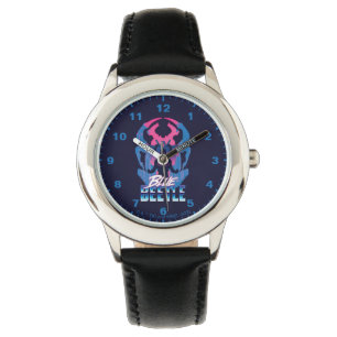 Blå Beetle Retrowave kontra Graphic Armbandsur