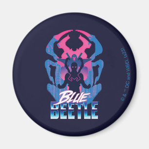 Blå Beetle Retrowave kontra Graphic Magnet