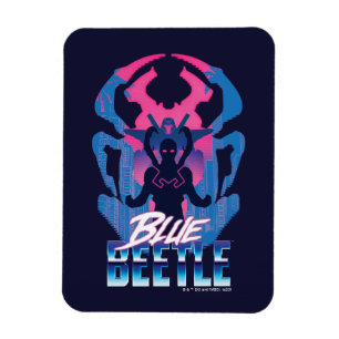 Blå Beetle Retrowave kontra Graphic Magnet