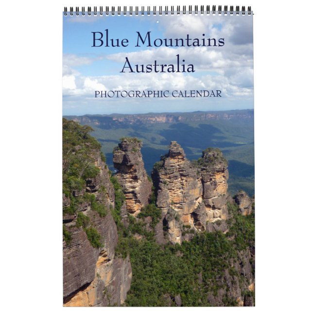Blå bergen Australien Kalender (Omslag)