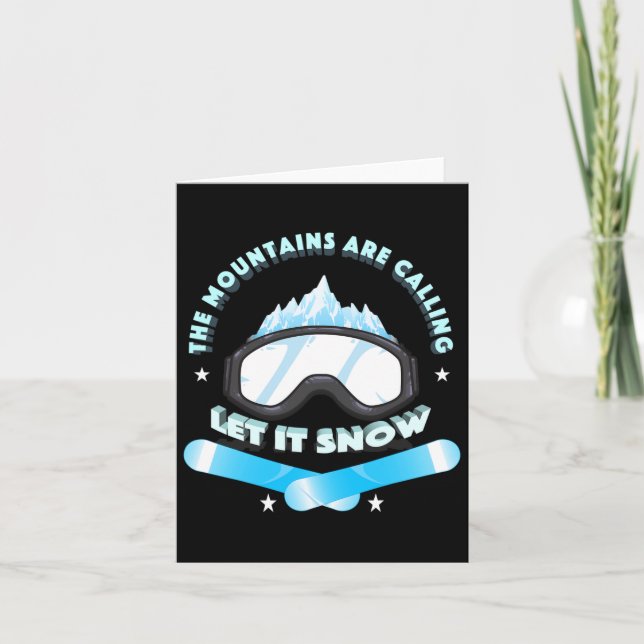 Blå bergen kallar Novelty för Coola Kort (Framsida)