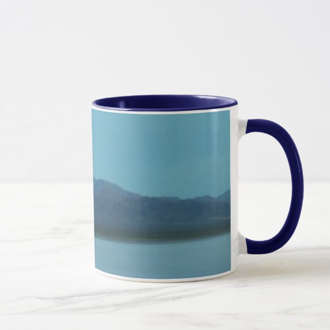 Blå bergen mugg (Höger)
