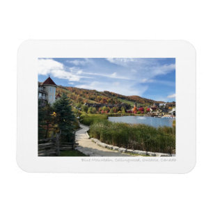 Blå berget Collingwood Ontario Photo Magnet