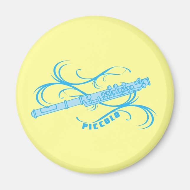 Blå bildfärg magnet (Framsidan)