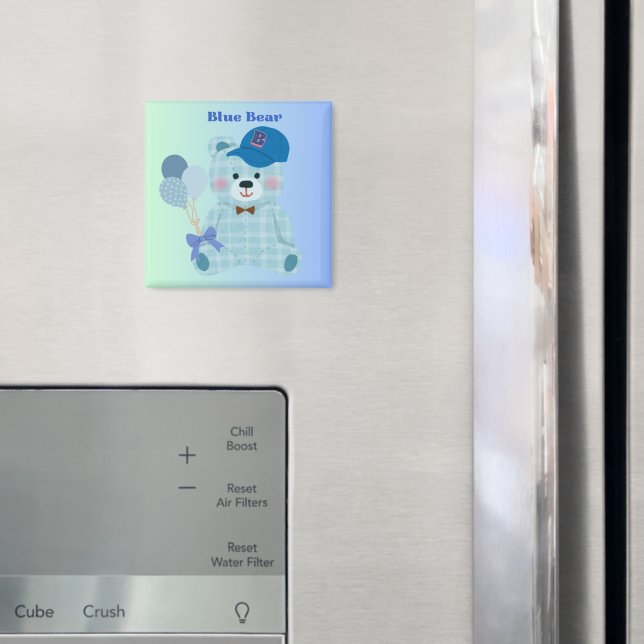Blå Björn Magnet (In Situ (Fridge))
