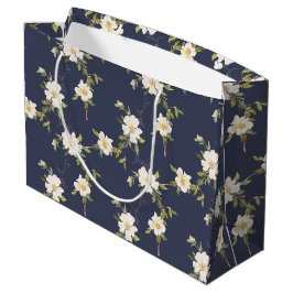 Blå blå Blommigt