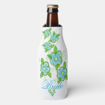 Blå blomma, Flaska, Kostym