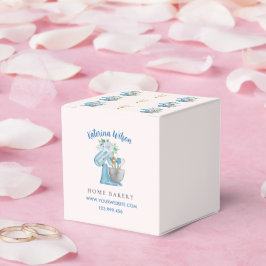 Blå Blomma Mixer Favoritlåda Presentaskar