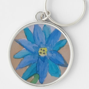 Blå blomma, Nyckelring