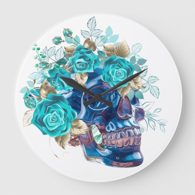 BLÅ BLOMMA REQUIEM STOR KLOCKA (Framsida)