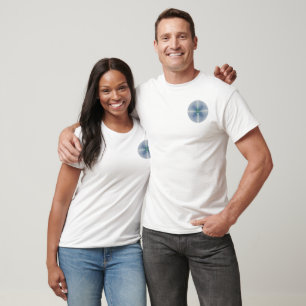 Blå Blomma T-shirt
