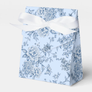Blå Blommig Japansk Presentaskar