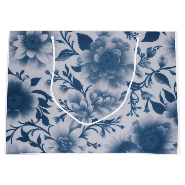 Blå Blommigt (Framsidan)