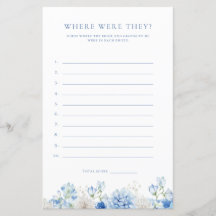 Blå Blommigt Arch-Möhippa där de var