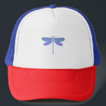 Blå Blommigt Dragonfly Keps<br><div class="desc">Blå Blommigt Dragonfly</div>