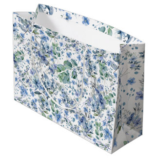 Blå Blommor