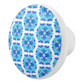 Blå blommor, blommönster, blomster Mönster Knopp