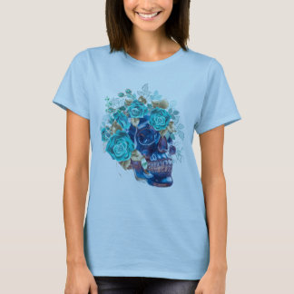 Blå Bloom Requiem DAMT-SHIRT T Shirt