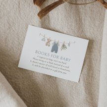 Blå Boho Pojke Babykläder Böcker för Bebisar