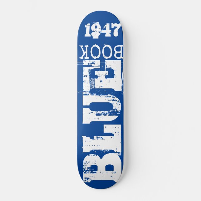 BLÅ BOK Skateboard (Framsida)