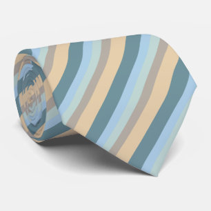 Blå brunstand Beige Turcos fem Färg Slips