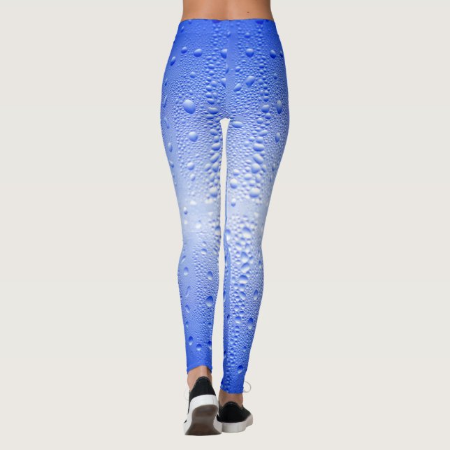 Blå bubblor leggings (Baksida)