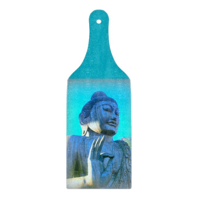 blå buddha (Framsidan)