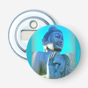 blå buddha flasköppnare