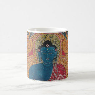 Blå Buddha vackra muggen Kaffemugg