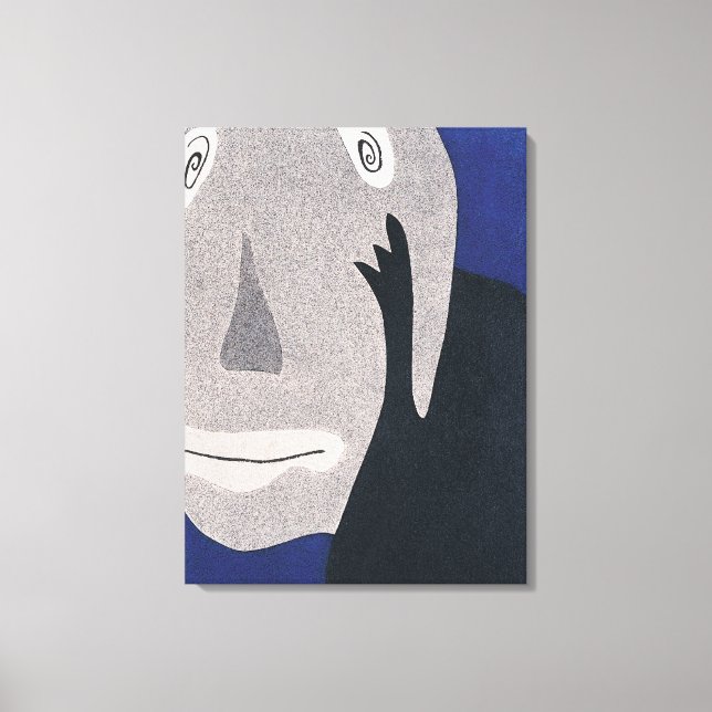 Blå Canvastryck (Framsida)