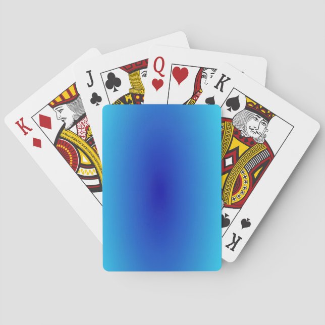 BLÅ CASINOKORT (Baksidan)