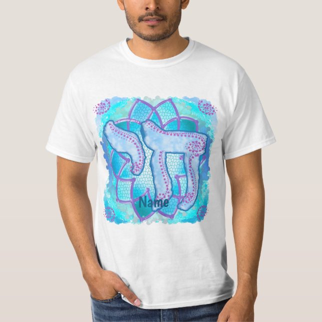 Blå Chai T Shirt (Framsida)