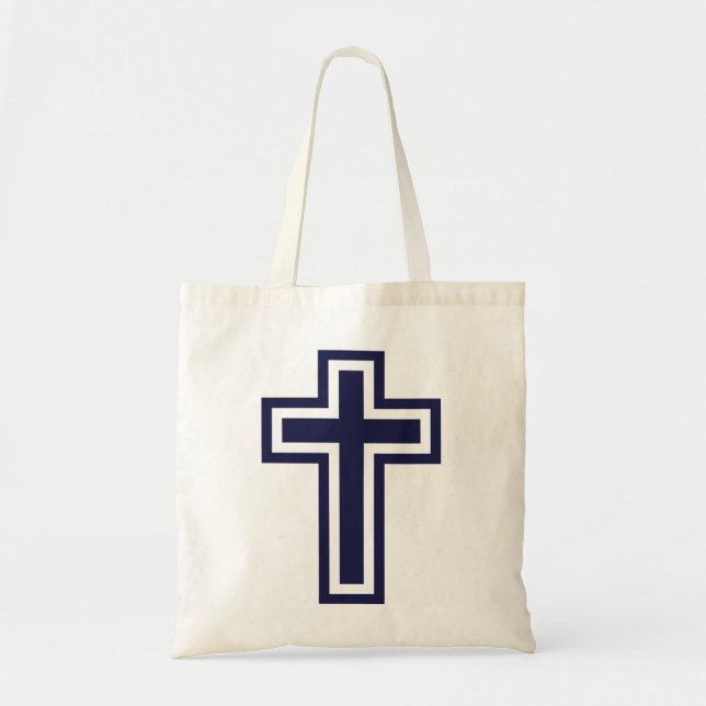 Blå Christian kor, olika varianter Tygkasse (Framsidan)