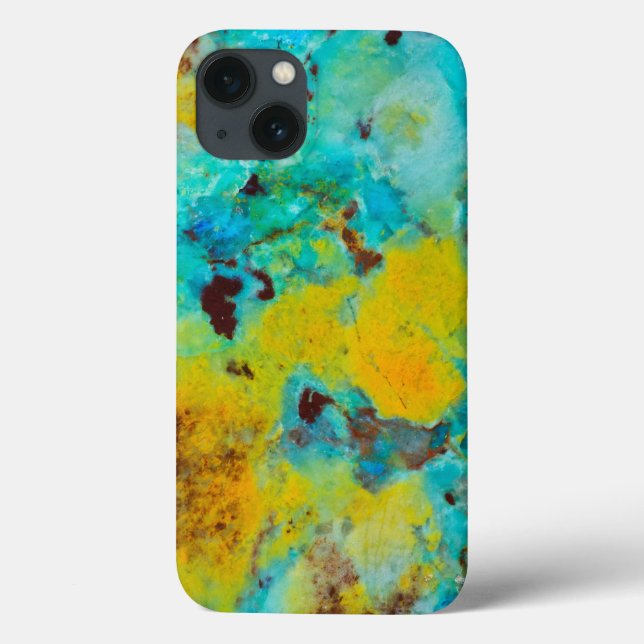 Blå Chrysocolla Jasper (Baksida)