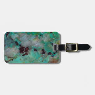 Blå Chrysocolla Jasper Bagagebricka