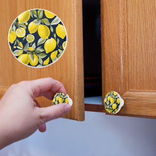 Blå citron knopp