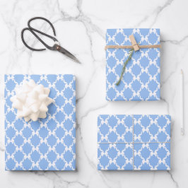 Blå coquette Bows, Trellis, Preppy