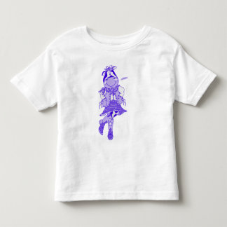 Blå Cow CowGirl T-shirt