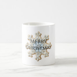 Blå Cream-jultomte Kaffemugg